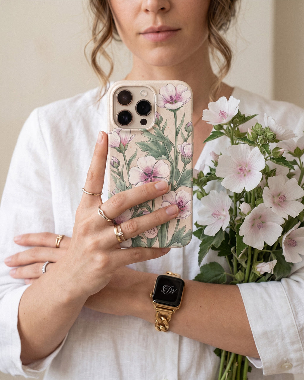 Marsh Mallow Phone Case