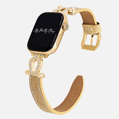 Queen Leather Apple Watch Strap