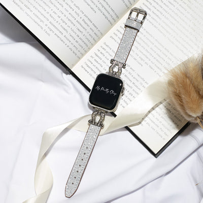 Queen Leather Apple Watch Strap