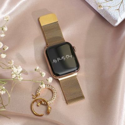 Stainless Steel Apple Watch Strap